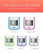 portable electronic 24hour adult smart watch with wrist cuff high blood pressure monitor android and heart rate