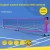 Import Portable Pickleball Net Factory Portable Tennis Pickleball Net 22ft Regulation Accessories for Outdoor Customizable from China