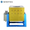 Portable small induction melting industrial furnaces for 100-250KG aluminum