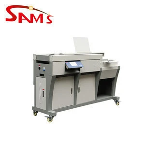 Post press glue binding machine equipment for the production of paper a4