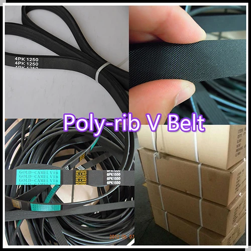 Power Transmission 6PK1550 china made Poly-ribbed PK auto v belt