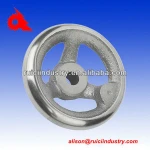 Precision casting stainless steel lathe handwheel