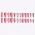 Private Label Colorful Artificial Fingernails Custom French Manicure Name Brand Goth False Nails