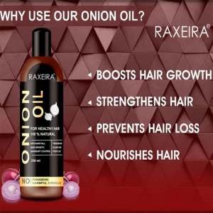 Private Label Natural Prevents Hair Loss Strengthens Hair Onion Oil for Hair Growth