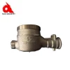 professional brass water flow meter case fittings