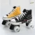 Import Professional customized roller skate shoes with four wheels/High quality adult four wheel flash skates from China