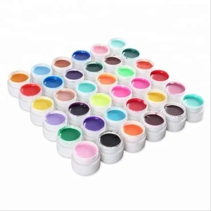 Professional High Quality Nail UV Lamp Gel 36 Solid Colors Nail Art Color UV Gel