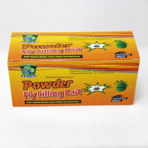 Professional Pest Control high efficient fly killer powder with factory wholesale  fly killing