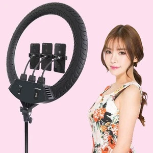 Professional Photography Equipment Rechargeable Flash Make Up Salon Ring Light Mirror Mobile Phone Makeup Led Ring Light