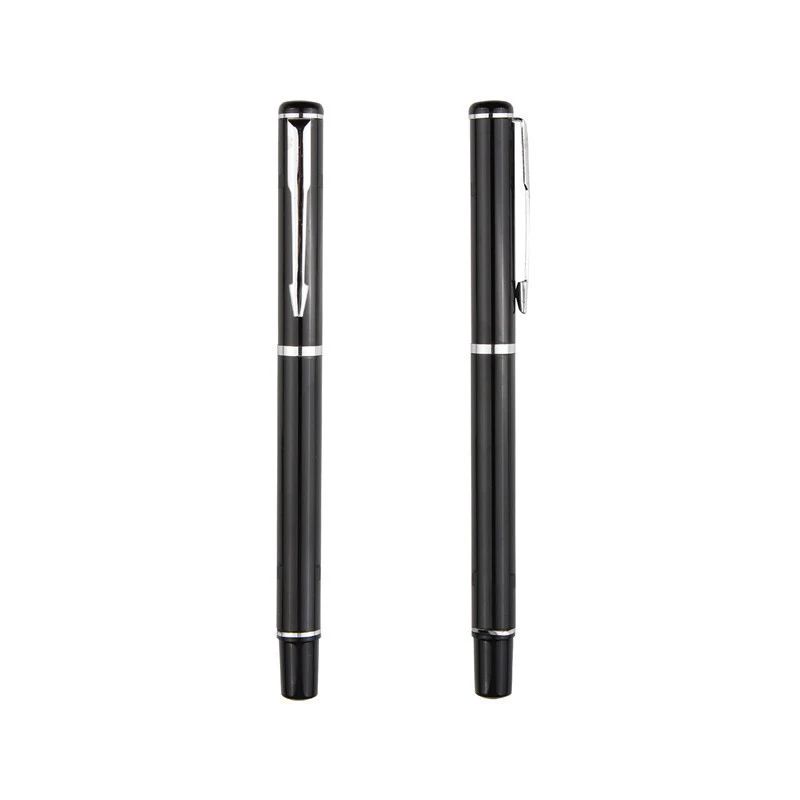 Promotional Classic black Metal touch screen roller stylus ball pen with cap