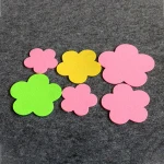 Promotional custom personalized printing laser cut shape absorbent wool felt tea drink cup coaster