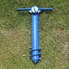Promotional PP Plastic Beach Umbrella Sand Screw Anchor Base With Handle