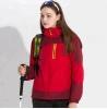 Ptsports mountain climbing softshell ski wear waterproof windproof high breathable Warmth woman winter Outdoor Jacket