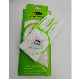 PU Synthetic Leather Golf Glove oem men