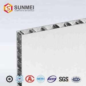 PVDF Coating 15mm Sunmei 3003 aluminum honeycomb panel Aluminum Composite Panel