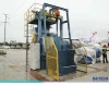 QR3210 rubber belt abrasive blasting machine with automatic loading and unloading system