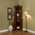 Import Quality Corner Cabinet Living Room Solid Wood Corner Cabinet accent curio   display cabinet from China