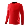Quick-drying crew neck long-sleeved T-shirt casual customizable golf apparel baseball uniform comfortable breathable soft shirts