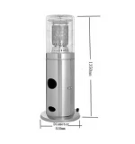 radiant Round design outdoor natural gas Patio Heater