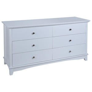Rasoo bedroom furniture modern MDF dressers 6 drawers