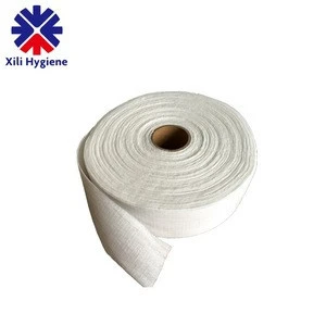 Raw material elastic waistband nonwoven for making baby diaper