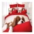 Import Red Rose Double Bed Sheet Set/4 Piece Bedding Set, Comforter Bedset from China