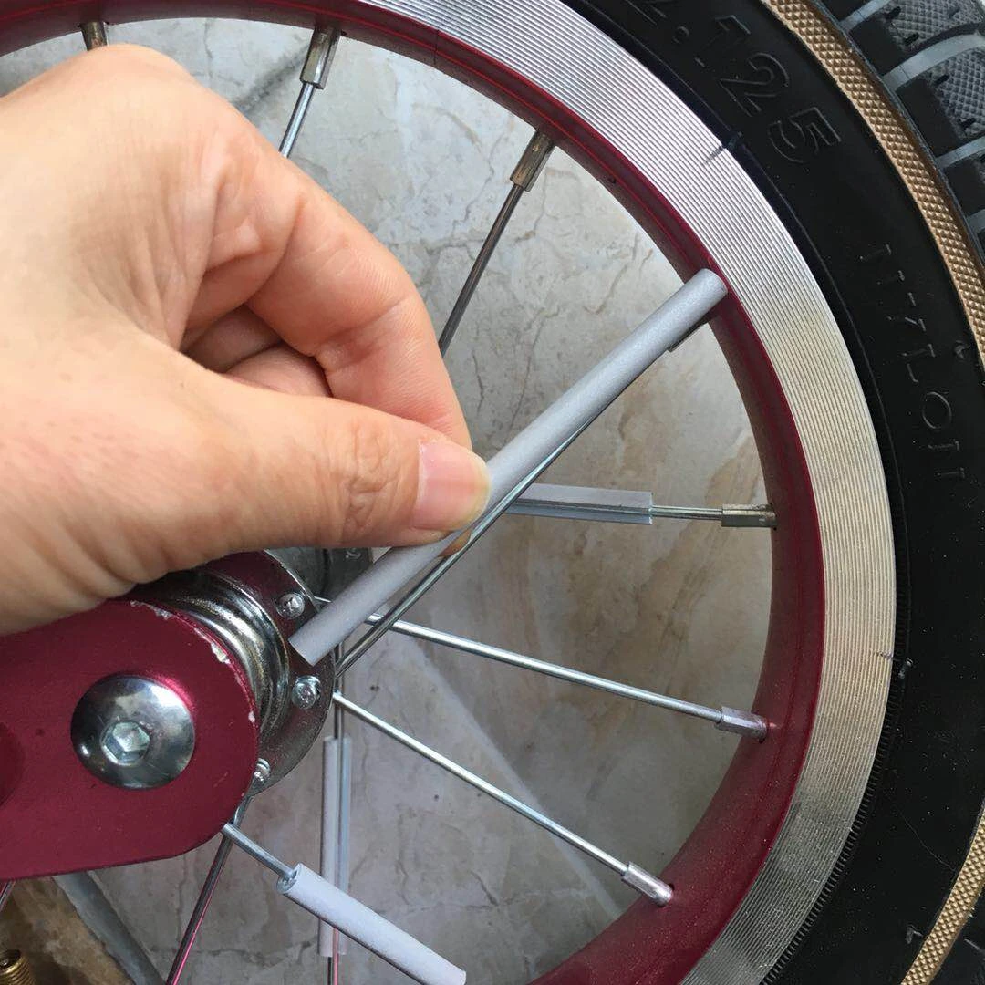 reflective cover on bike spoke/ Reflective Bicycle Wheel Spoke cover