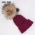 Import Reliable Quality Custom Pom-Pom Beanie Pom Girl Hat Funny Winter Hats from China