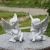 Import Resin Pure white baby small angel figurine from China