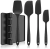 Reusable 8 holes silicone kitchen utensils rest