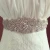 Import Rhinestone Beaded Applique Bridal Belt Crystal Wedding Dress Sash from China