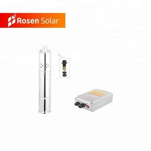 Rosen Submersible DC Solar Pump with Solar Panels Price Water Pump Agriculture
