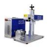 Rotary Fiber 30W Laser Marking Machine for Steel Aluminum Metal Cutting Deep Engraving
