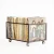 Import Rotating Metal CD Stand Vinyl Record Storage Cart Rack Album Crate LP Record Holder on Wheels from China