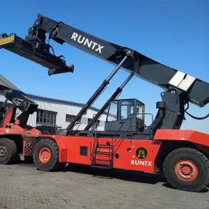 Runtx material handling equipment 45ton reach stackers for containers