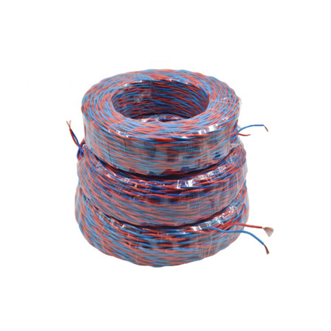 Buy Rvs Cable Wire Fire Twin-color Twisted Cable Pvc Twisted Pair 2 ...