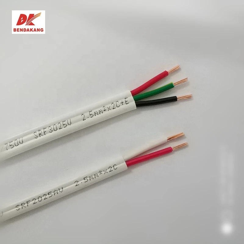 SAA approved V-90 450/750V Twin & Earth 1.5mm 2.5mm 4mm flat TPS cable as AS/NZS 5000.2