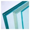 Safety building glass 0.38mm pvb clear laminated tempered glass