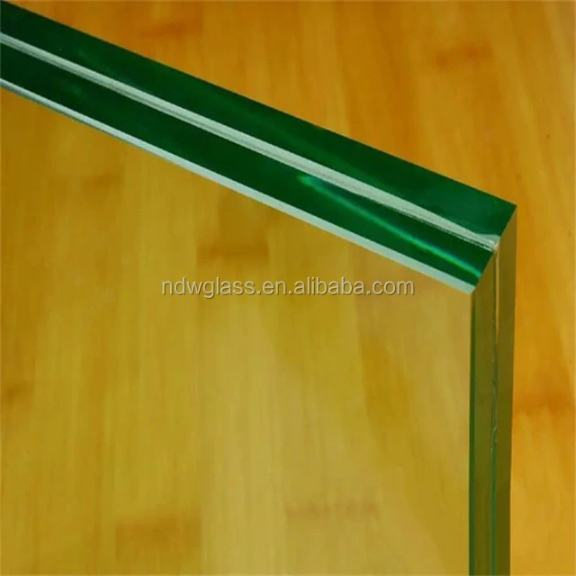 Safety toughened 1 inch thick laminated glass