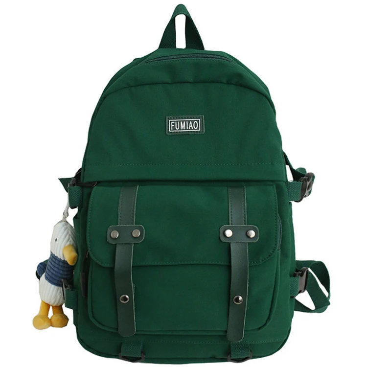 Sandro Nylon Laptop Backpacks Student Cute School Bag Fashion Bags