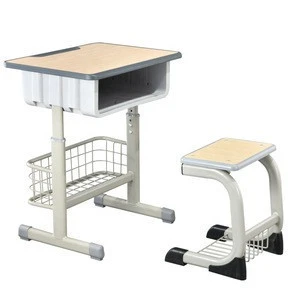School Student Children Study Table Desk and Chair Set for Classrooms