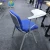 Import school student folding training study chair with writing pad tablet board from China