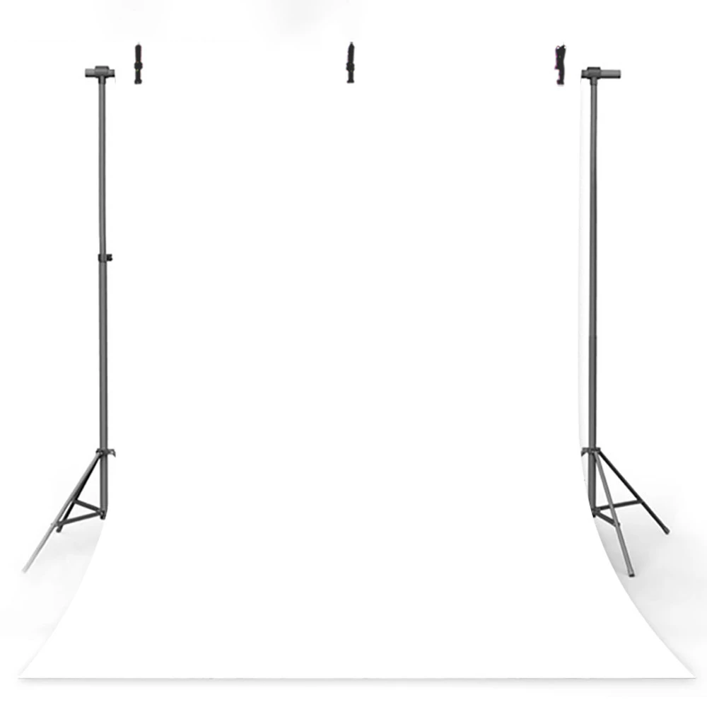 Seamless Solid Color Bright White Photo Booth Studio Indoor Background