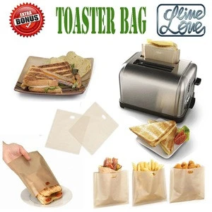 Selling Heat Resistant Ptfe Coated Non-Stick Toaster Bag