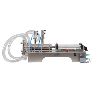 Semi automatic horizontal Liquid filling machine bottle water filling machine