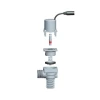 Sensor Flush Solenoid Water Valve for Urinal Lavatory Control System, Plastic 1/2 Inch 6VDC