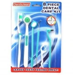 Set 8 in 1 Dental Hygiene Products Oral Care Dental Care Tooth Brush Kit Teeth Whitening Tools Better for Travel Healthy Care