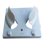 Shengchuanbao ABS plastic industrial wall-mounted display rack safety helmet rack direct spinner hanging helmet display rack