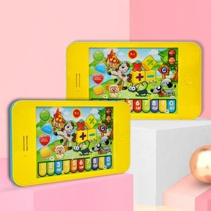 Shenzhen sale electric Touch Screen learning English Machine Tablet musical mobile educational baby toys