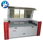 SHZR 1390 100W Laser Cutting Machine Ccd Camera Laser Cutting And Engraving Machine Fabric laser engrave machine Price
